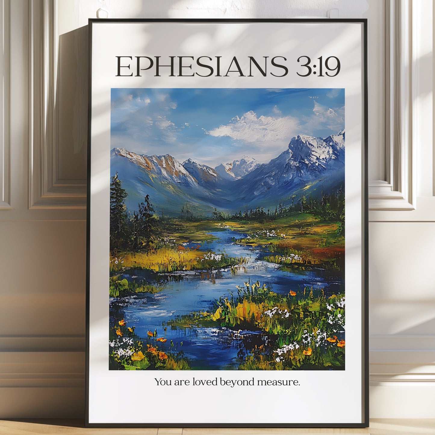 Ephesians 3:19 Bible Verse Art