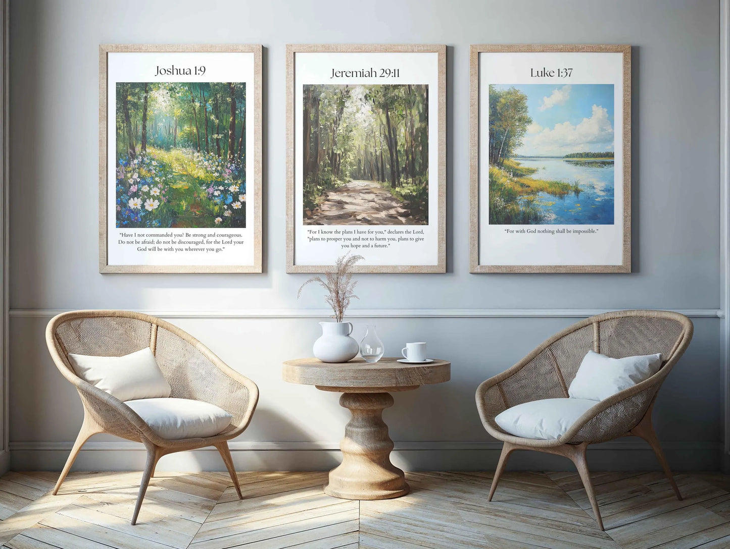 Jeremiah 29:11 Framed Bible Verse Art