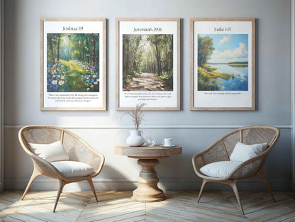 Jeremiah 29:11 Framed Bible Verse Art