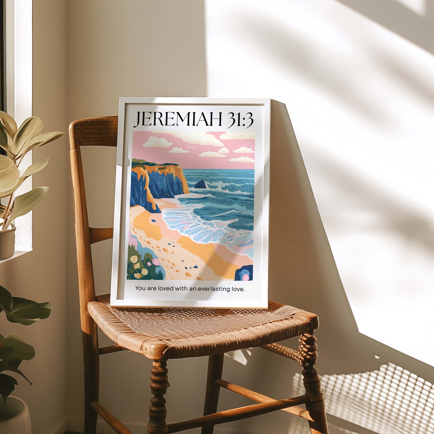 Jeremiah 31:3 Bible Verse Art