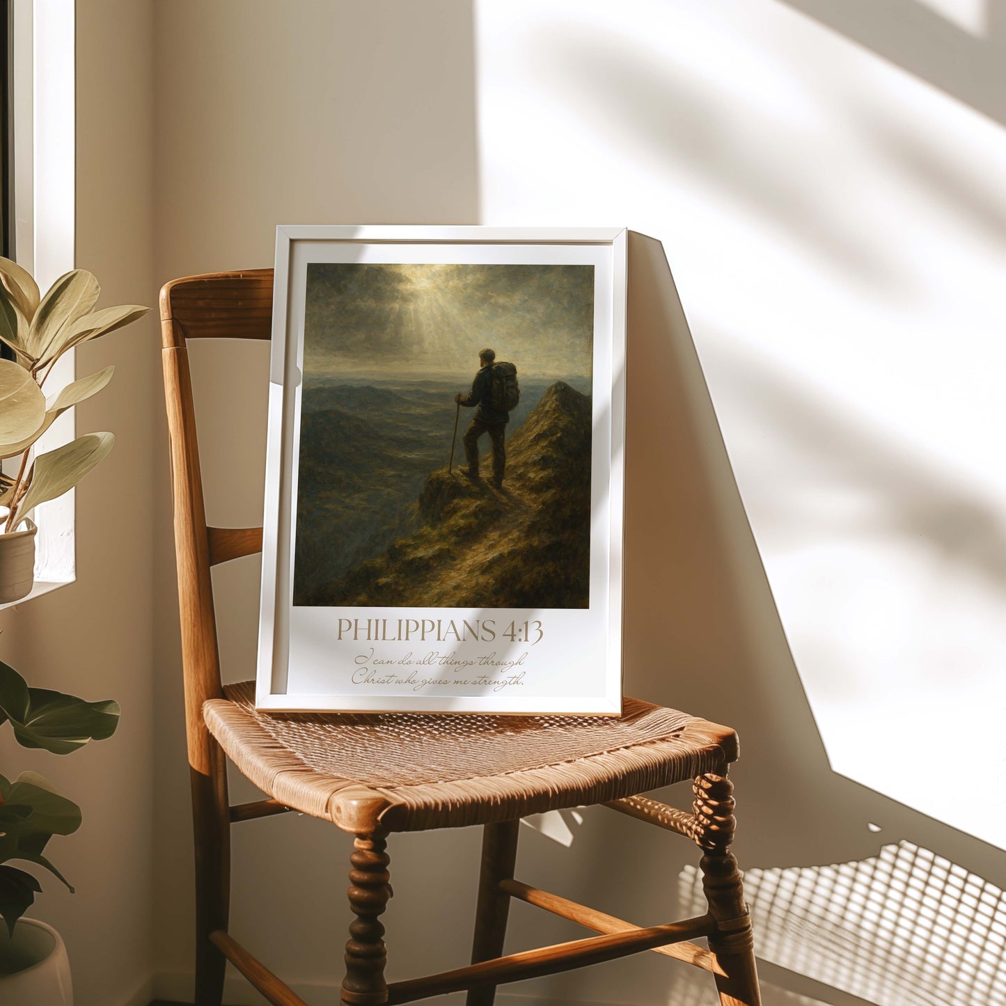 Philippians 4:13 Bible Verse Art