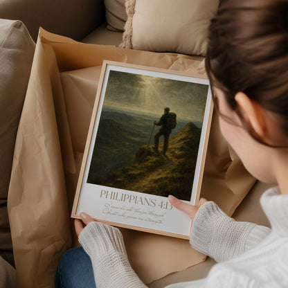 Philippians 4:13 Bible Verse Art