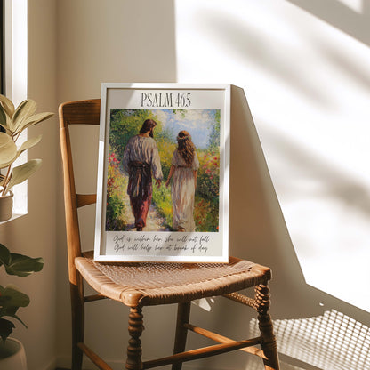 Psalm 46:5 Bible Verse Art