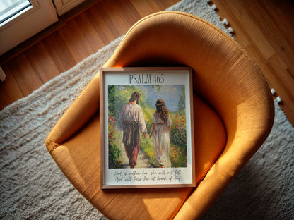 Psalm 46:5 Bible Verse Art